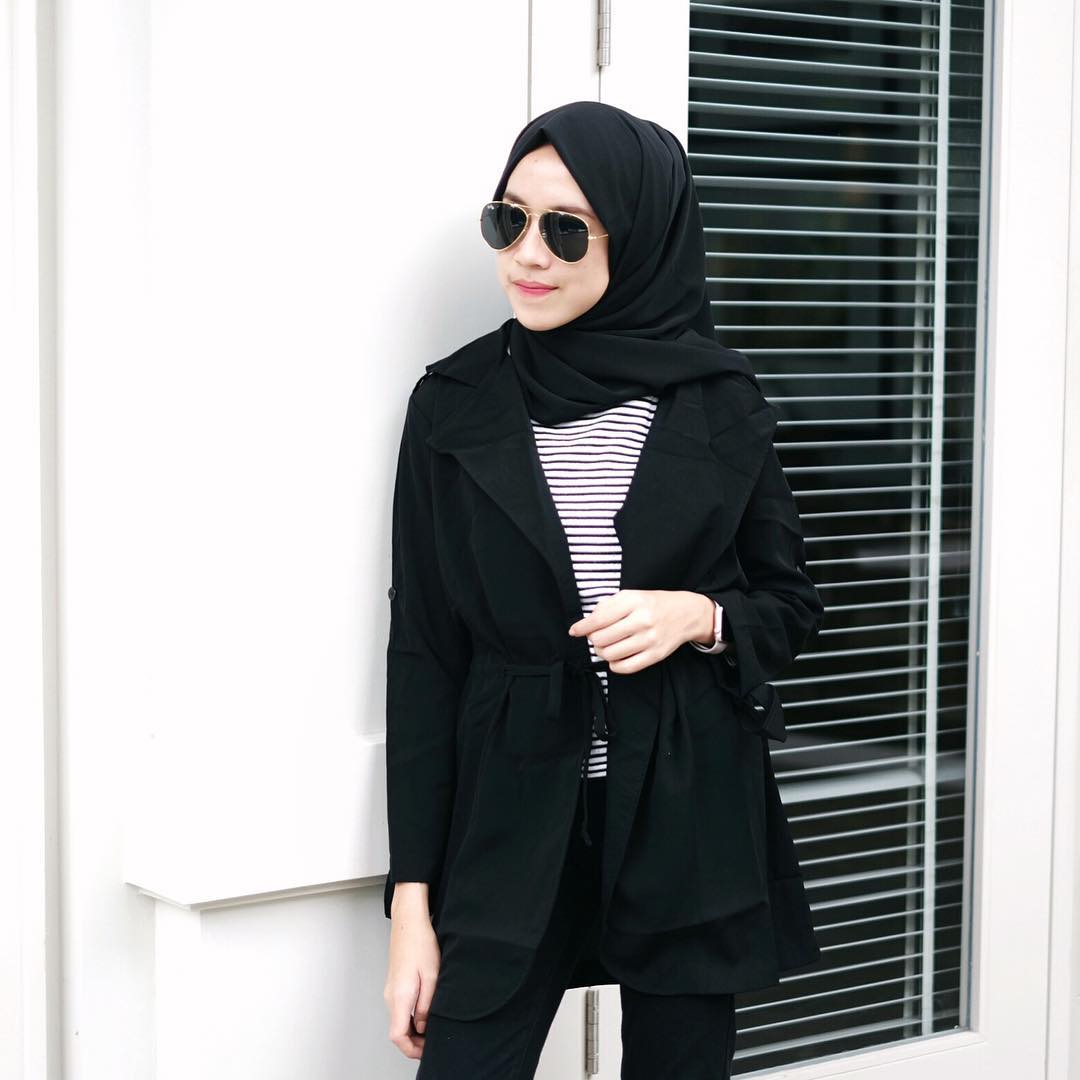 Fashion Style Hijab Terbaru Simple Dan Casual Hijab Elegan